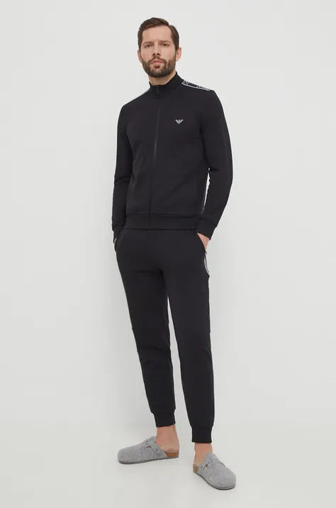 Спортивний костюм Emporio Armani Underwear чоловічий колір чорний 112083 4R571