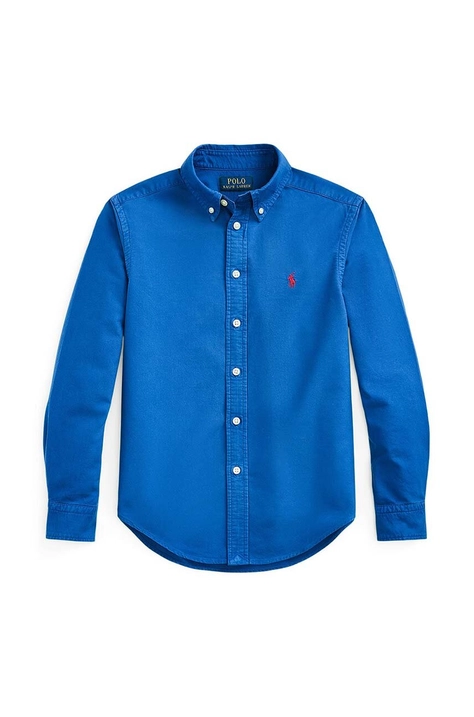 Detská bavlnená košeľa Polo Ralph Lauren