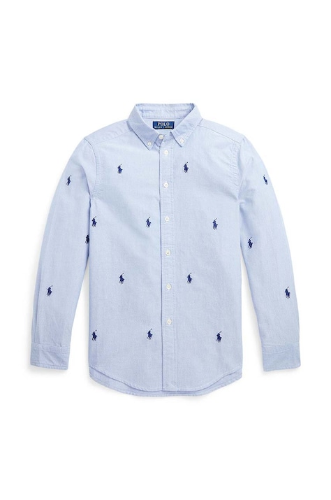 Detská bavlnená košeľa Polo Ralph Lauren 323878876001