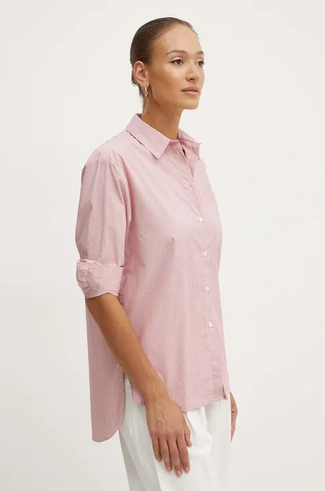 MAX&Co. camicia in cotone donna colore rosso  2416111062200