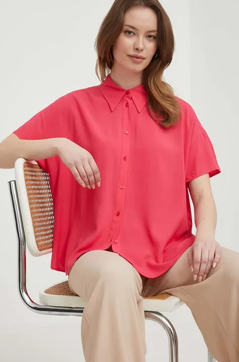 United Colors of Benetton camicia donna colore rosa