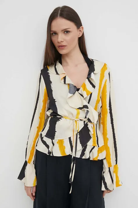 Блуза Sisley с десен