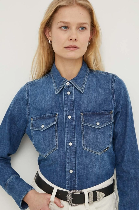 G-Star Raw farmering női, galléros, slim