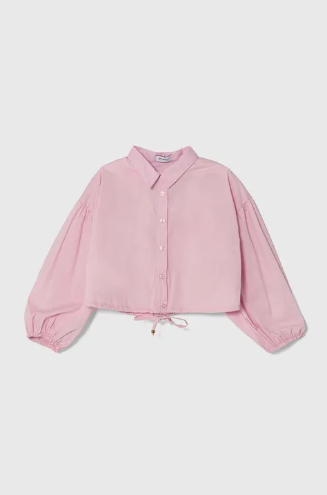 Dětská košile Pinko Up růžová barva