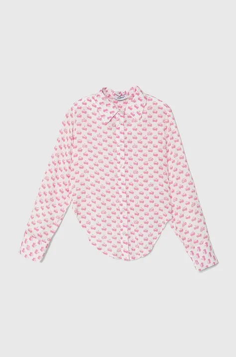 Dětská košile Pinko Up růžová barva