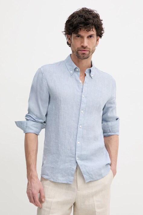 Michael Kors camasa de in cu guler button-down, slim