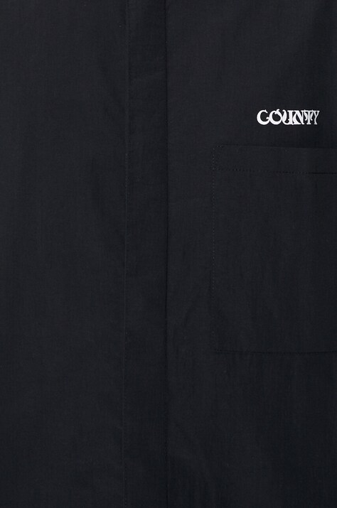 Сорочка Marcelo Burlon Logo Nylon Over Shirt — фото 6