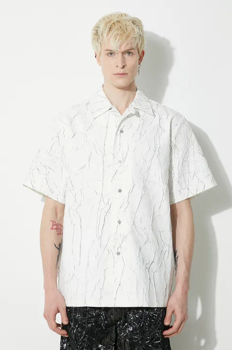 Риза Han Kjøbenhavn мъжка в бяло със свободна кройка M-133651