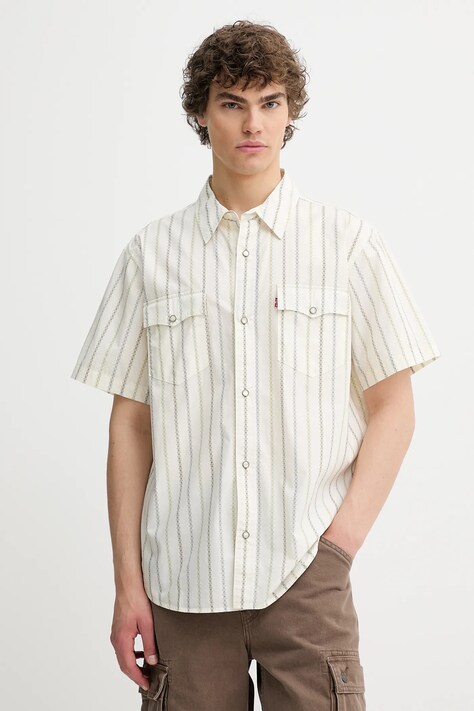 Levi's camasa din bumbac cu guler clasic, relaxed