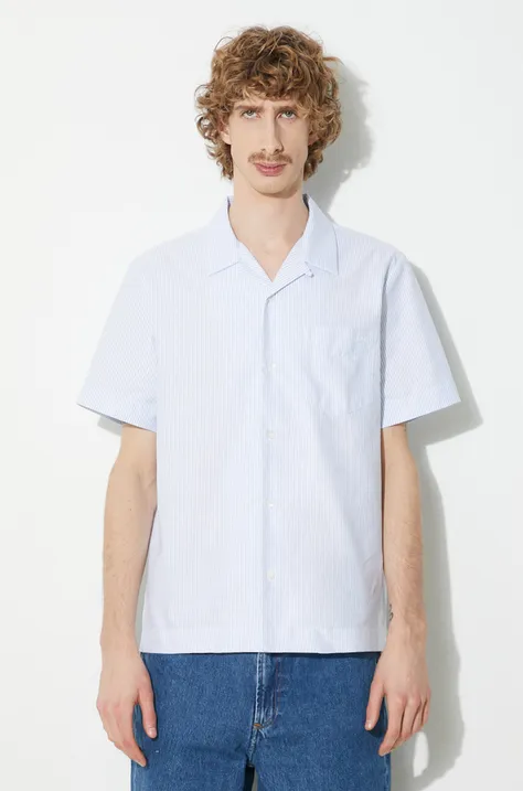 Βαμβακερό πουκάμισο A.P.C. chemise lloyd avec logo ανδρικό, COGUH-H12585