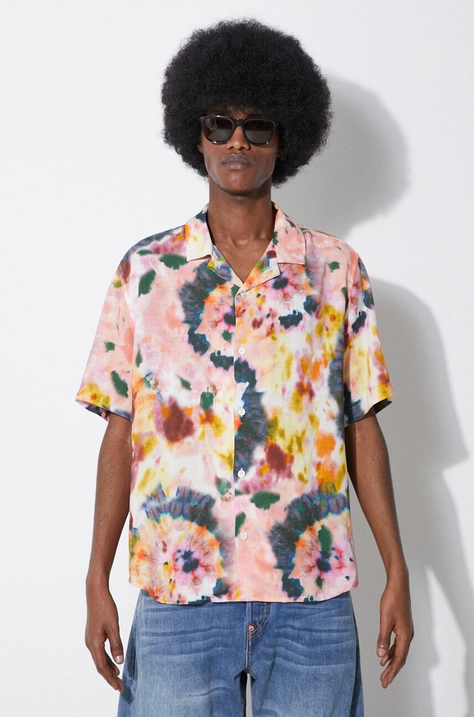 Рубашка Corridor Tie Dye Camp мужская relaxed SS0161