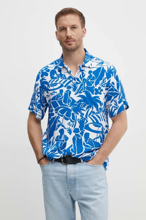 Polo Ralph Lauren camicia uomo colore blu  710925308