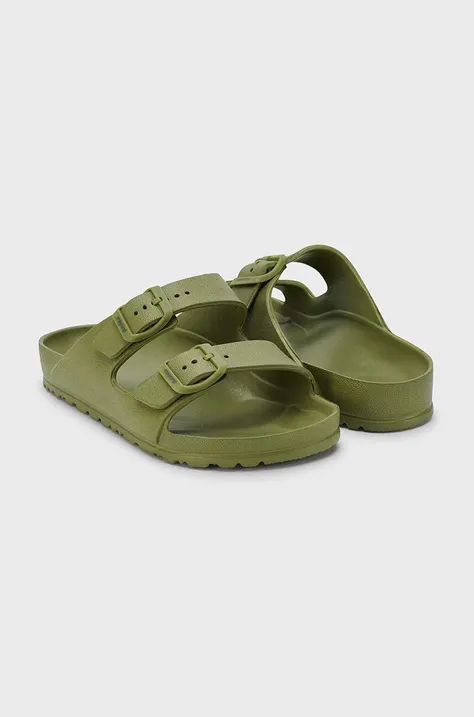 Dětské pantofle Mayoral zelená barva