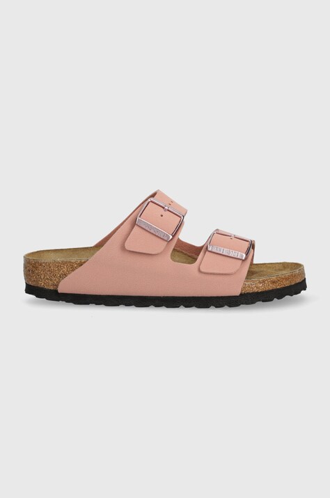 Dětské pantofle Birkenstock Arizona Kids BFBC růžová barva