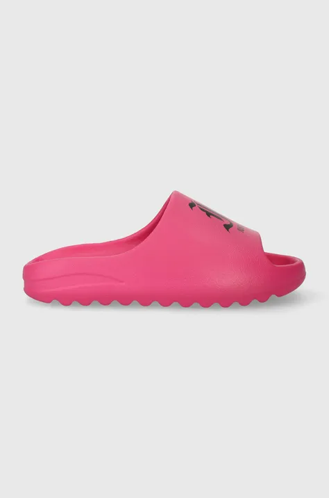 Pantofle Just Cavalli dámské, růžová barva, 76RA3ST2