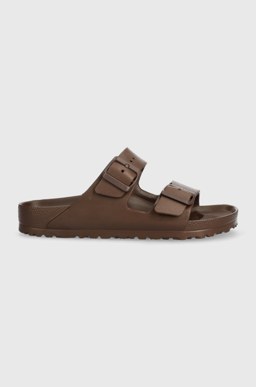 Pantofle Birkenstock Arizona EVA dámské, hnědá barva, 1027402