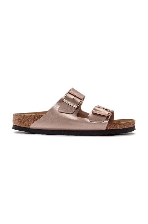 Natikači Birkenstock Arizona ženski, roza barva, 1023960