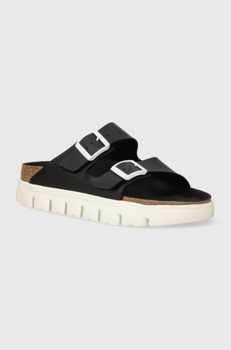 Шлепанцы Birkenstock BIRKENSTOCK X PAPILLIO Arizona Chunky женские цвет чёрный 1025304