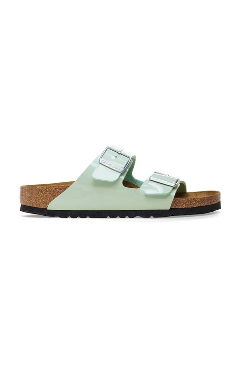 Natikače Birkenstock Arizona za žene, boja: zelena, s platformom, 1026963