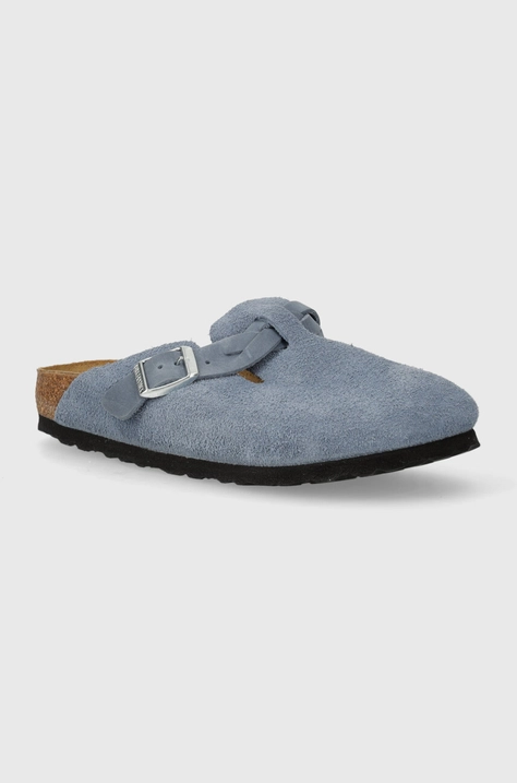 Natikači iz semiša Birkenstock Boston ženski, 1026659