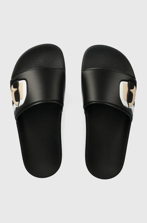 Karl Lagerfeld papucs KONDO fekete, női, KL80905N