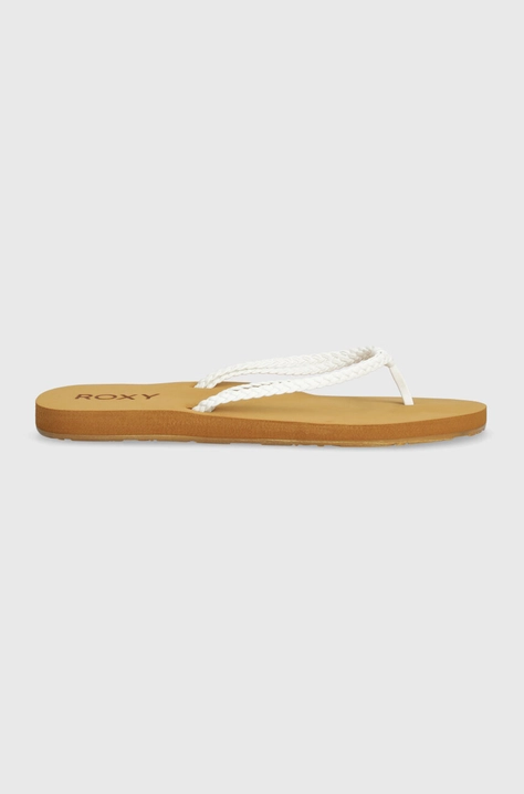 Roxy flip-flop fehér, női, lapos talpú, ARJL101004