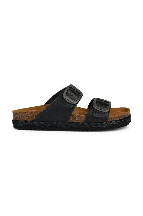 Geox ciabatte slide D NEW BRIONIA HIGH donna colore nero D45S8A 000BN C9999