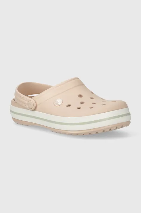 Pantofle Crocs Crocband dámské, růžová barva, 11016