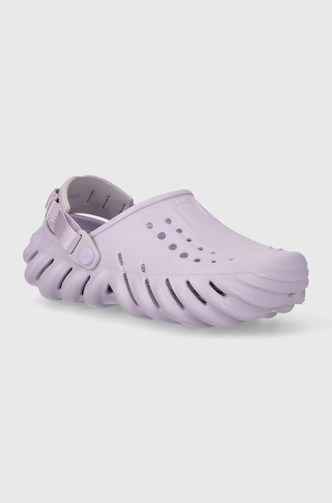 Natikače Crocs X - (Echo) Clog za žene, boja: ljubičasta, 207937