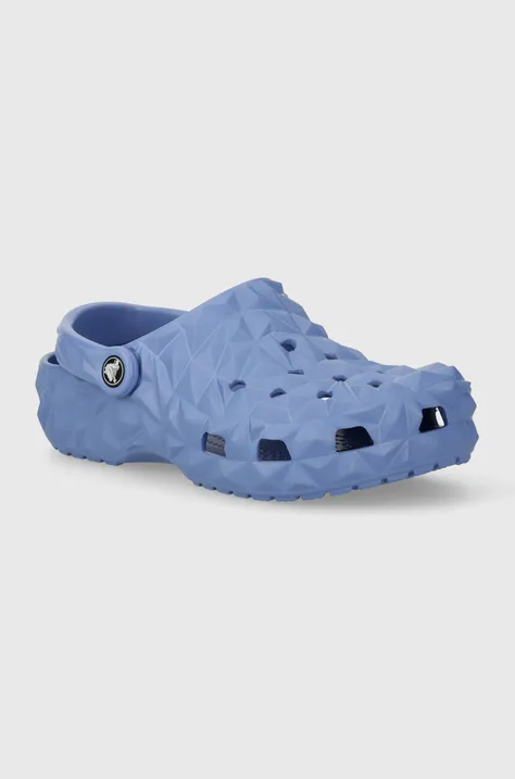 Чехли Crocs Classic Geometric Clog в синьо 209563