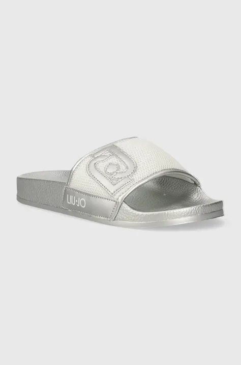 Pantofle Liu Jo KOS 15 dámské, stříbrná barva, BA4101TX22500532