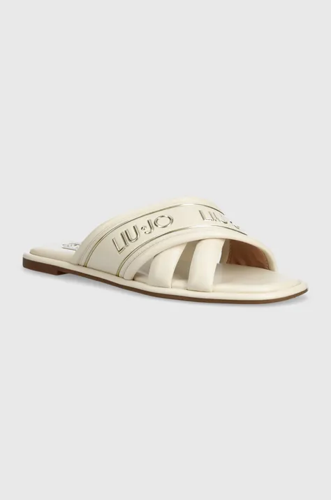 Liu Jo ciabatte slide IRENE 01 donna colore beige SA4069EX014S1858