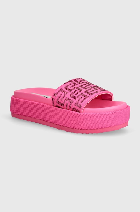 Steve Madden papuci Kora femei, culoarea roz, cu platforma, SM11003018