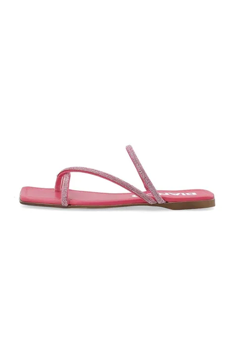 Pantofle Bianco BIASISSEL dámské, růžová barva, 11201202