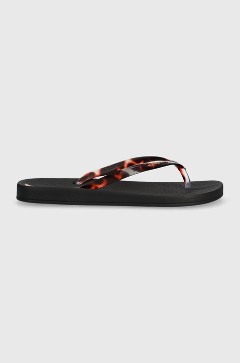 Ipanema flip-flop ANAT CONNECT fekete, női, lapos talpú, 83475-AR100