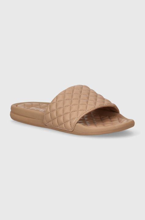 Παντόφλες APL Athletic Propulsion Labs LUSSO SLIDE χρώμα: καφέ