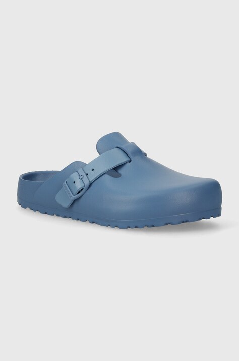 Birkenstock sliders Boston Eva women's blue color 1027259