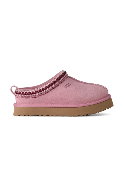 UGG Klapki dziecięce zamszowe K TAZZ różowe 1143776K