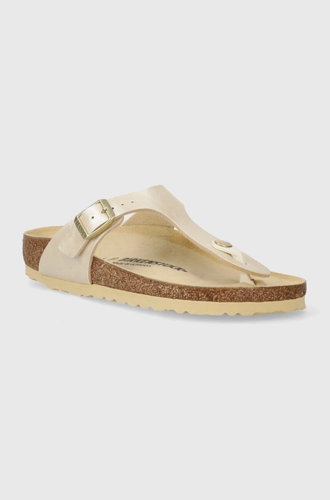 Birkenstock gyerek tangapapucs Gizeh Kids BF Graceful bézs