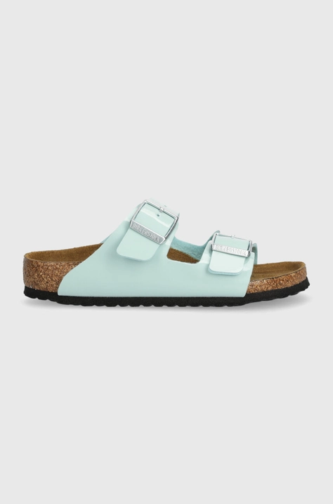 Birkenstock ciabattine per bambini Arizona Kids BF colore turchese