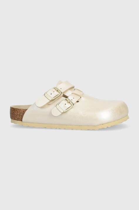 Παιδικές παντόφλες Birkenstock Kay Kids BF χρώμα: μπεζ