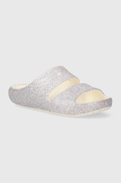 Dětské pantofle Crocs CLASSIC GLITTER SANDAL V