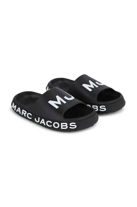 Otroški natikači Marc Jacobs črna barva