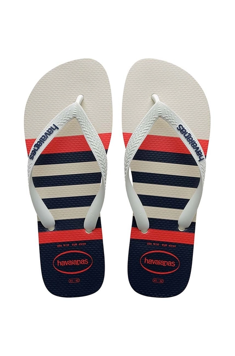 Detské žabky Havaianas TOP NAUTICAL béžová farba