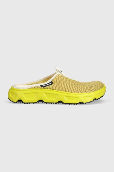 Pantofle Salomon REELAX MOC 6.0 pánské, zelená barva, L47523800