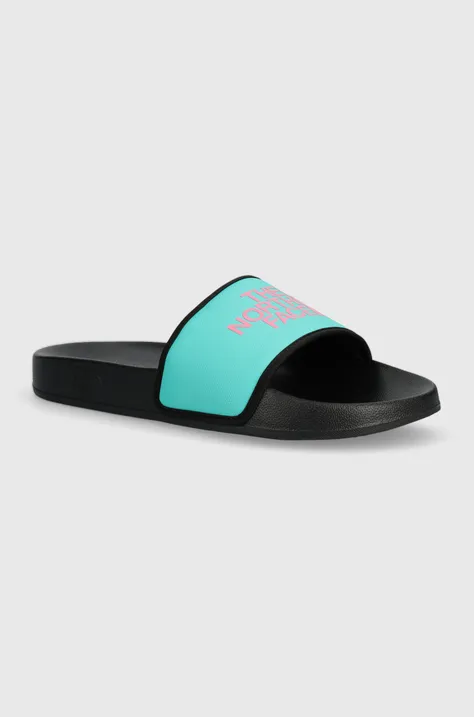 The North Face sliders M Base Camp Slide III men's turquoise color NF0A4T2RV3O1