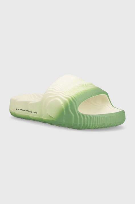 Šľapky adidas Originals Adilette 22 pánske, zelená farba, IF3674