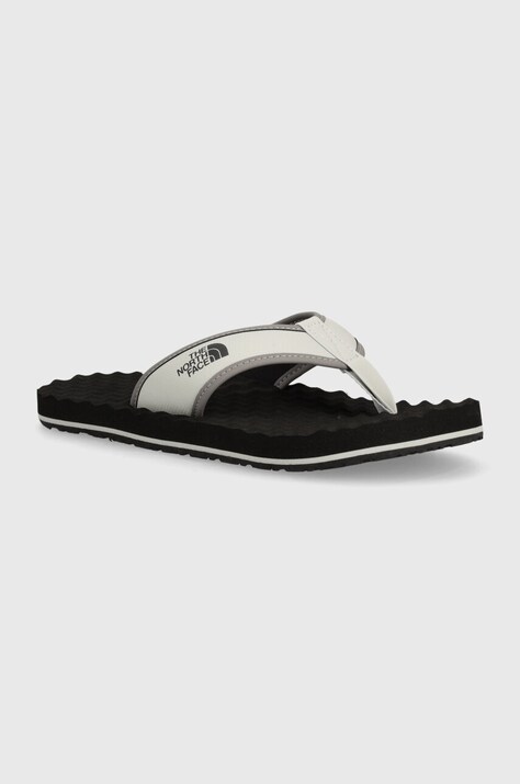 Žabky The North Face BASE CAMP FLIP-FLOP II pánské, šedá barva, NF0A47AAC3F1