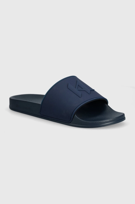 Karl Lagerfeld ciabatte slide KONDO uomo colore blu navy KL70022