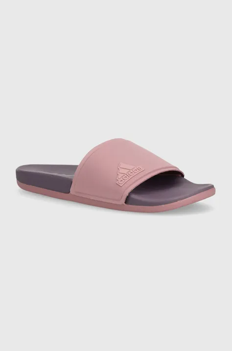 Παντόφλες adidas χρώμα: ροζ, IF8656